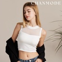 915 網紗透膚細緻天絲頂級輕奢 BRA TOP